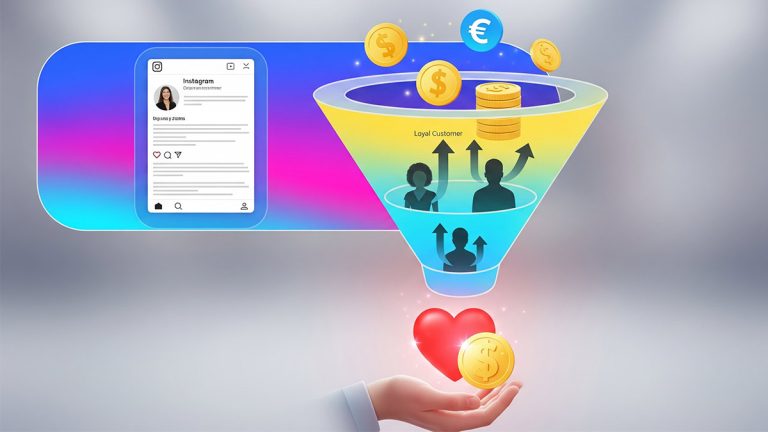 قیف فروش دایرکت و کامنت اینستاگرام