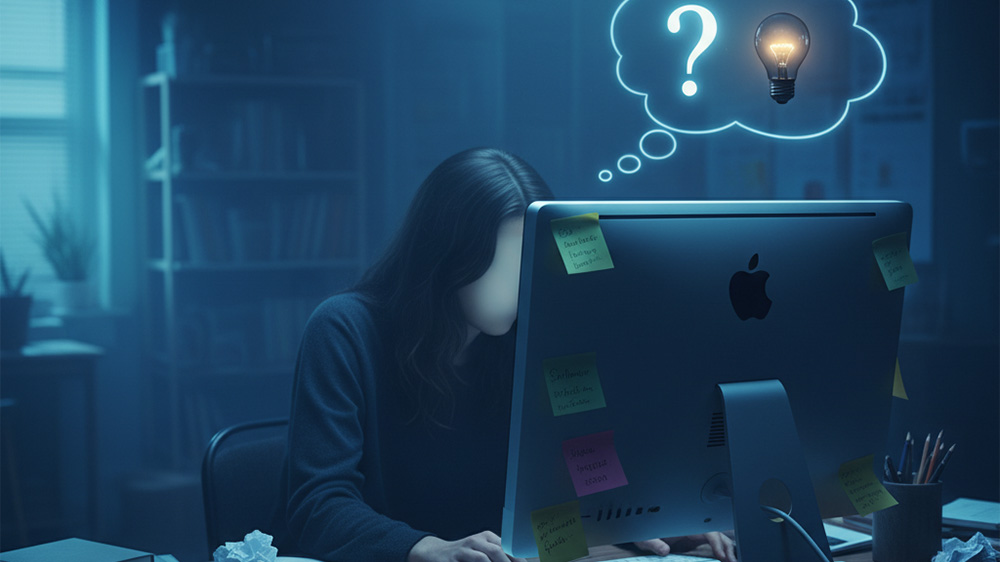 خستگی ذهنی و نداشتن ایده برای تولید محتوا